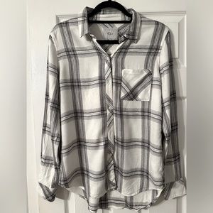 Rails Hunter Plaid button down shirt S